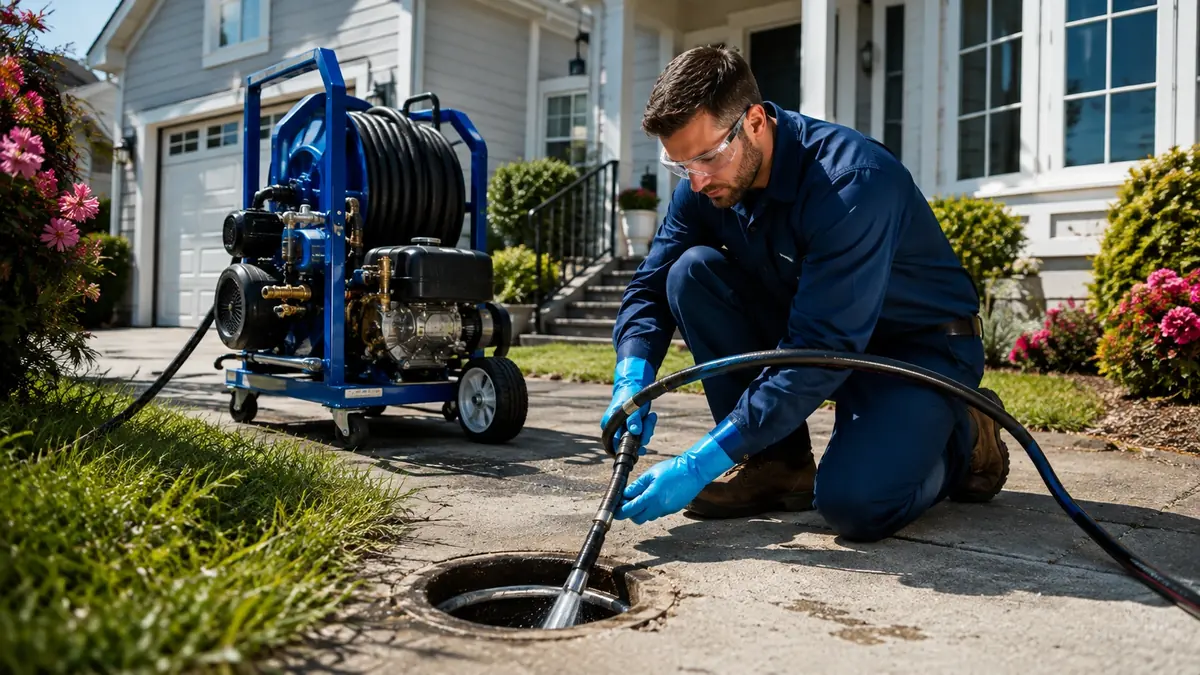 Residential Hydro Jet Drain Cleaning in Citrus Heights