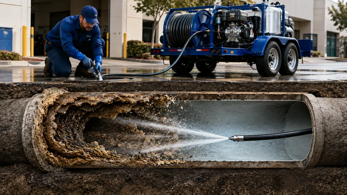 Sewer Pipe Descaling in Citrus Heights
